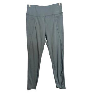 Jones New York Sport Athletic Leggings Womens Medium Steel Blue